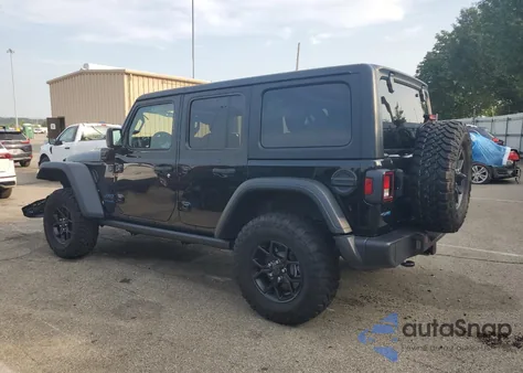 2025 Jeep Wrangler Sport 4Xe из США, поврежденный, VIN 1C4RJXN67SW533554